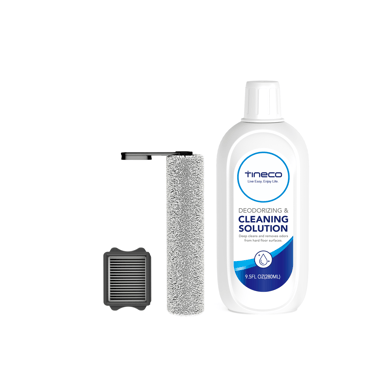 Kit de accesorios TINECO S5 Extreme con rodillo, filtro HEPA y solución de limpieza de 280 ml