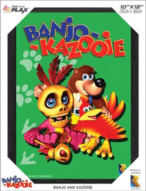 Marcos de píxeles Plax Banjo-Kazooie - Marco lenticular