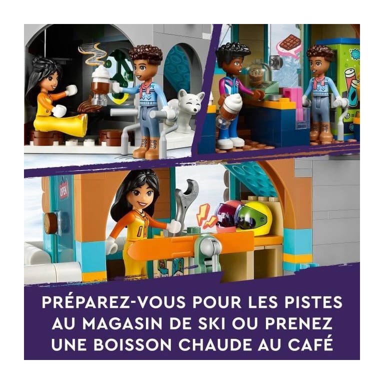 LEGO Friends 41756 Les vacances au ski - vue 4