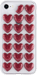 Custodia Bling Bling In Love Glitter per Apple iPhone 7/8/SE 2020, rosso