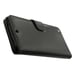 Funda de piel OnePlus 6 - Solapa billetera - Negro - Piel lisa