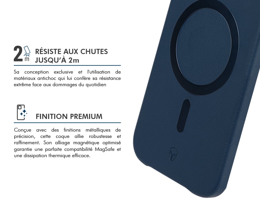 Coque Forcecase Platinium MagSafe pour iPhone 17 Pro - vue 5