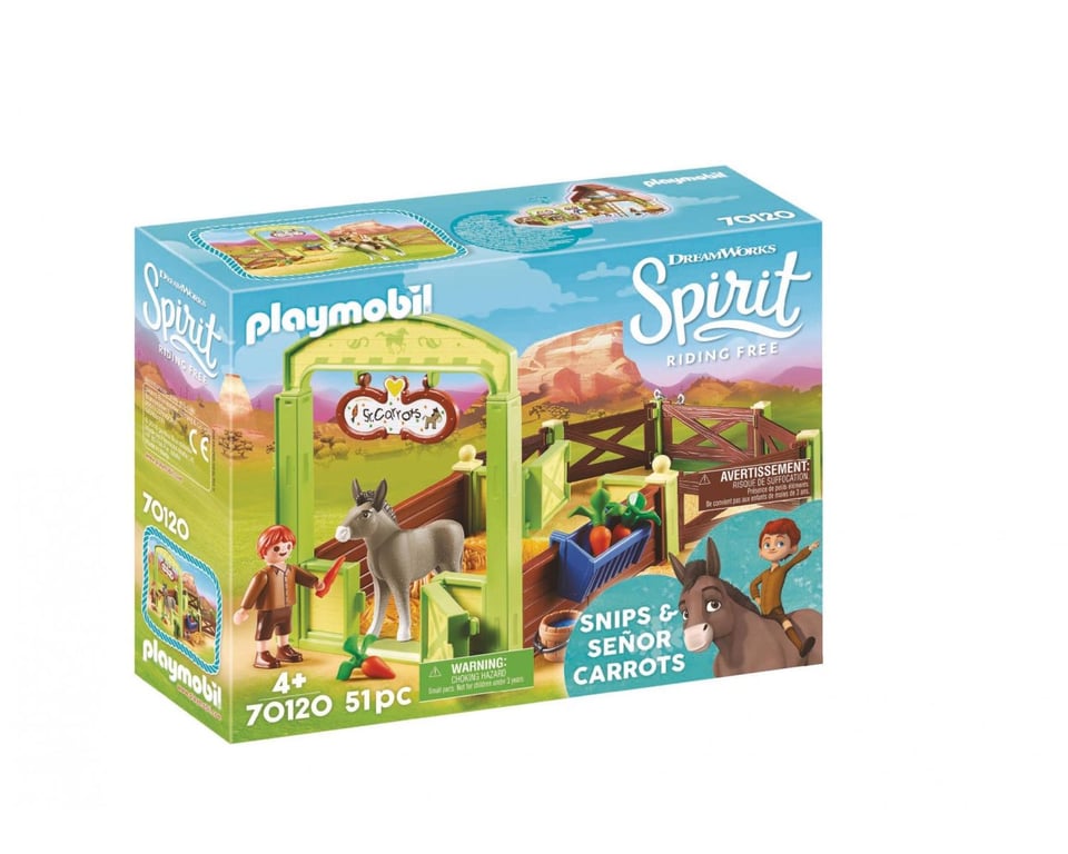 La Mèche Et Monsieur Carotte Avec Box Playmobil La Boite - vue 2