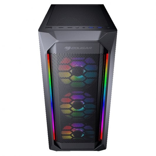 COUGAR CGR 5VM6B MESH G RGB unité centrale Midi Tower Neuf - vue 3