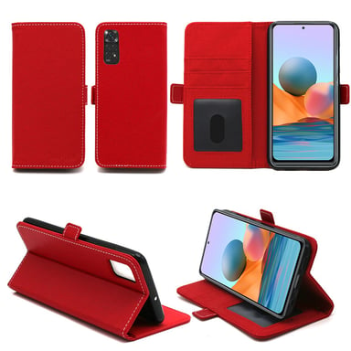 Xiaomi Redmi Note 11 4G / Redmi Note 11S 4G Etui / Housse pochette protection rouge