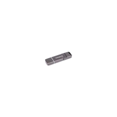 SSD externo Integral SlimXpress Dual 1 TB USB-A/USB-C bronce oscuro