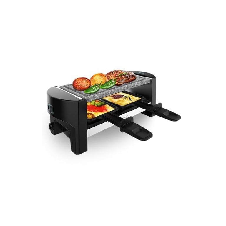 Raclette Cecotec Cheese&Grill 3200 Pocket AllStone – 320 W, 2 Personnes, Plaque Antiadhésive - vue 2