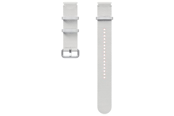 Samsung Original Athleisure Watch7 Bracciale per Galaxy Watch 4 / 5 / 6 / 7 (20 mm) - M/L - Argento
