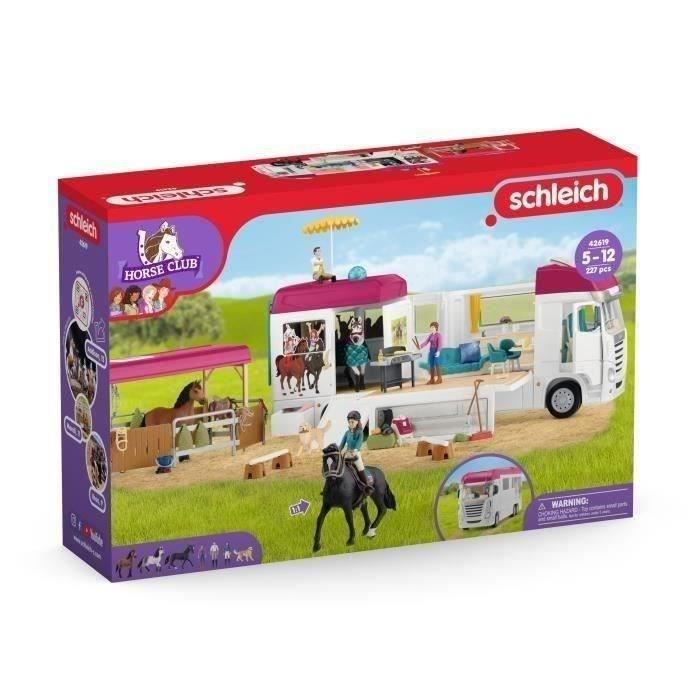 Camping Car Equestre schleich 42619 HORSE CLUB coffret 227 pièces dès - vue 3