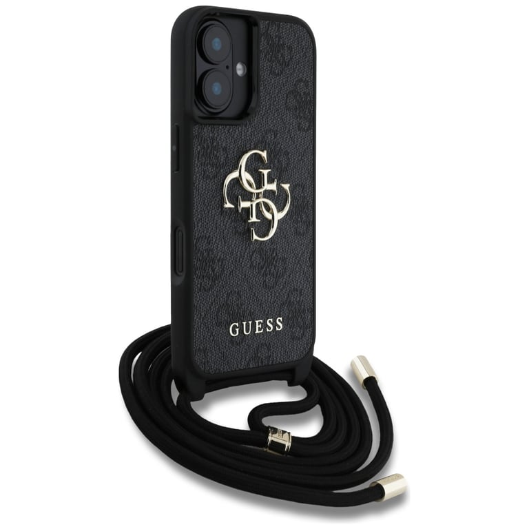 Étui bandoulière Guess 4G avec grand logo et cordon pour iPhone 16 - vue 5