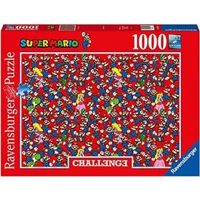 Puzzle 1000 pièces Challenge Puzzle : Super Mario Ravensburger France - vue 2