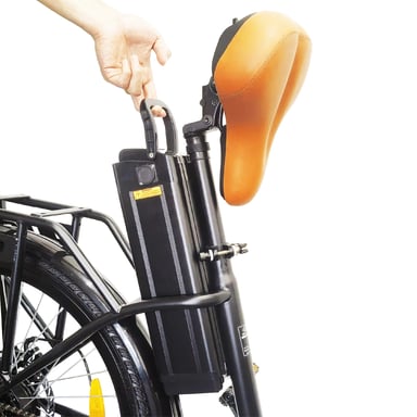 TTGO YY-26ST Bicicletta elettrica - Motore 250W Batteria 36V14.5AH Pneumatici 26 pollici Velocità massima 25 km/h Freni a disco meccanici - Bianco