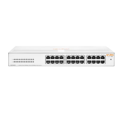 HPE Aruba Networking Aruba Instant On 1430 24G Non-géré L2 Gigabit Ethernet (10/100/1000) 1U Blanc