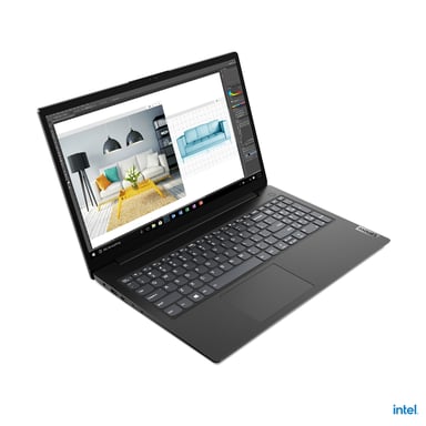 Lenovo V15 G2 IJL Intel® Celeron® N N4500 Portátil 39,6 cm (15.6'') Full HD 8 GB DDR4-SDRAM 256 GB SSD Wi-Fi 5 (802.11ac) Windows 11 Home Italiano Negro