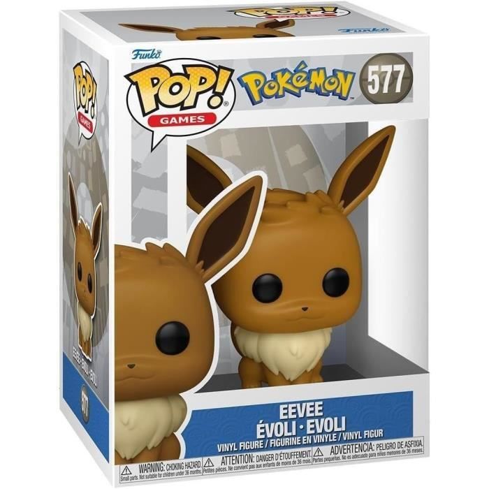 Figurine - FUNKO POP - Games Pokémon - Évoli - 577 - Neuf