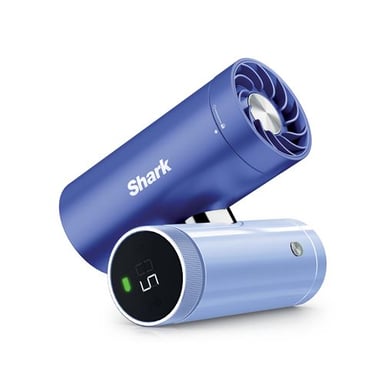 Chill Pill FA022 - Ventilateur Shark Brumisateur portable 3-en-1, Bleu