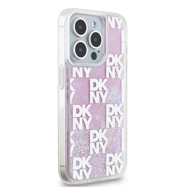 Custodia per Apple iPhone 15 Pro con motivo Liquid Glitter Check