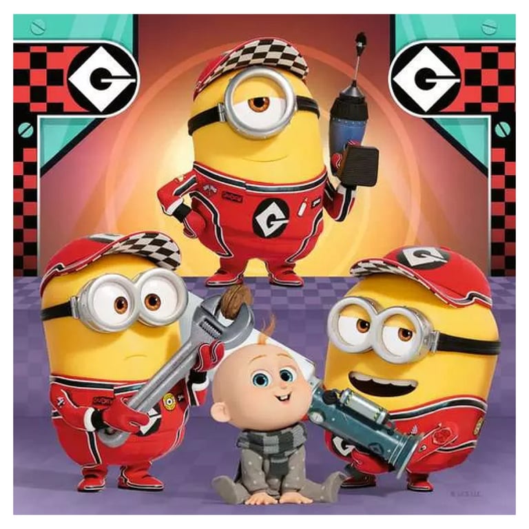 Puzzle Toujours Méchant 49 Pièces Ravensburger La Boite De 3 Puzzles - vue 5