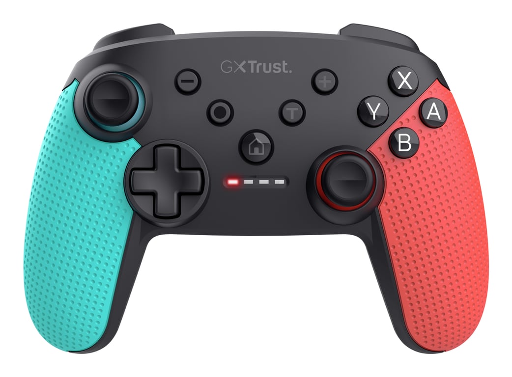 Trust GXT 1246B Muta Noir, Bleu, Rouge Bluetooth Manette de jeu Nintendo Switch, Nintendo Switch Lite - Neuf