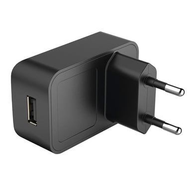 Cargador, 1A, negro