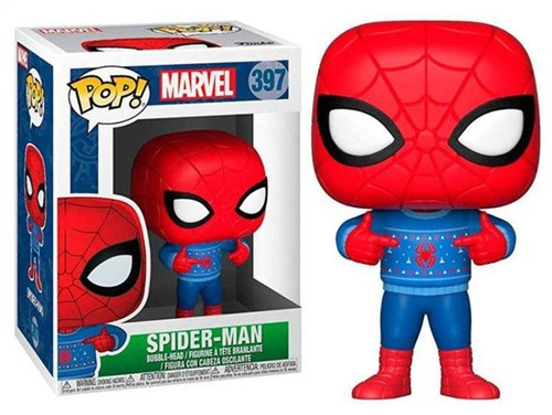 FUNKO Figure POP! Marvel Christmas Spiderman