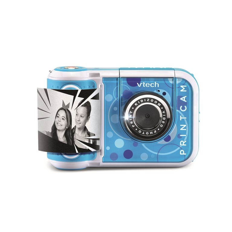 VTech KidiZoom Print Cam Appareil Photo à Impression Instantanée Photo Selfie Vidéo Écran Couleur Filtres et Effets Rigolos Cadeau Enfant Dès Contenu en Français - vue 4