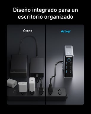 Anker A83B63A1 docking station per dispositivo mobile Universale Nero