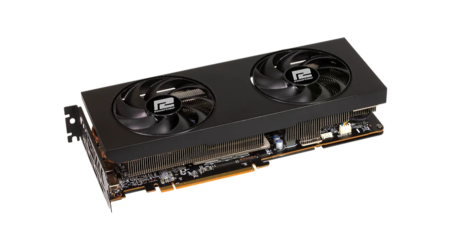 PowerColor Radeon RX 7700 XT AMD 12 Go GDDR6 Neuf - vue 3
