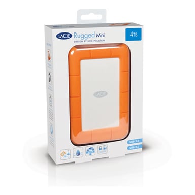 Unità disco esterna - LaCie Rugged Mini - 2Tb - Arancione