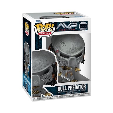 Figurine vinyle Funko POP! Movies Predator Bull Predator 10,2 cm Gris
