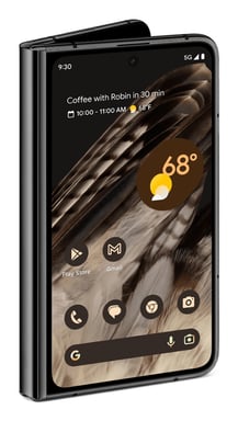 Google Pixel Fold 19,3 cm (7.6'') SIM doble 5G USB Tipo C 12 GB 256 GB 4821 mAh Negro