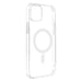 Coque MagSafe en Silicone pour iPhone 12 Pro avec Dos Rigide Transparent