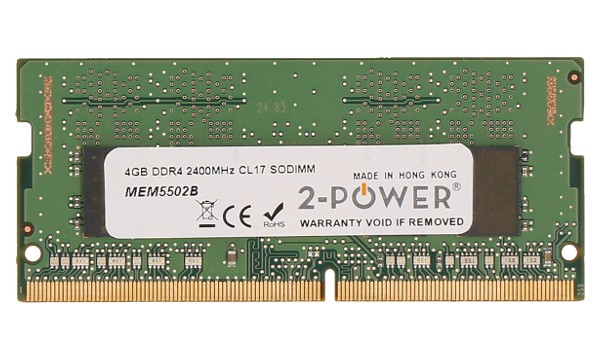 PSA Parts MEM5502B módulo de memoria 4 GB 1 x 4 GB DDR4