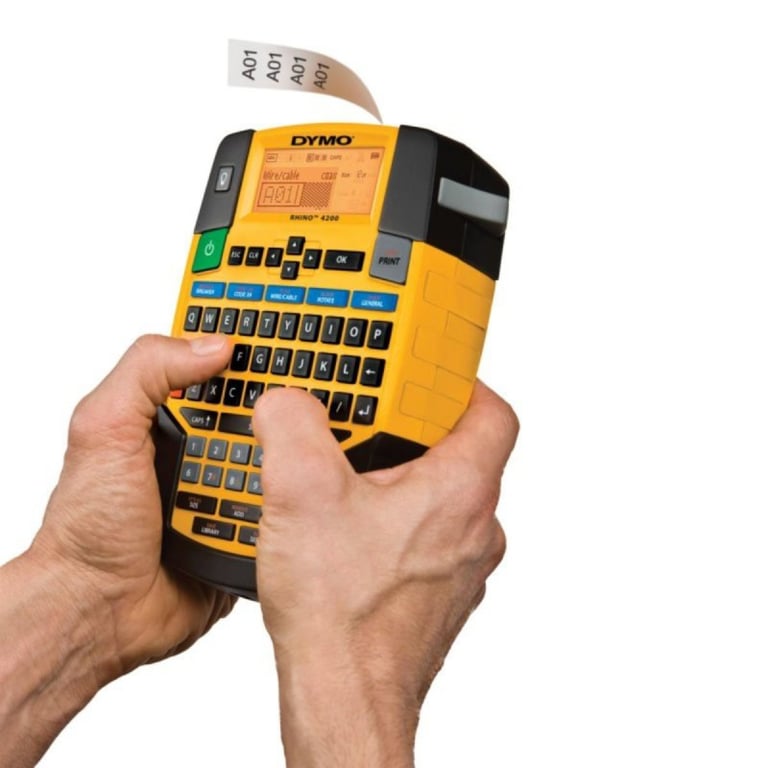 DYMO RHINO 4200 imprimante pour étiquettes QWERTY Neuf - vue 4