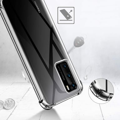 Coque Silicone Anti-Chocs pour ''HUAWEI P40 Pro'' Transparente Protection Gel Souple