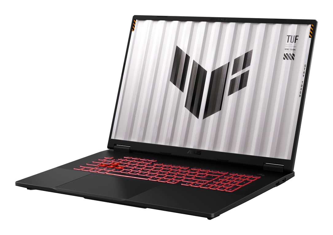 ASUS TUF Gaming A18 TUF808UP ISCS9094W AMD Ryzen 7 260 Ordinateur portable 18 WQXGA DDR5 SDRAM SSD NVIDIA GeForce RTX 5070 Wi Fi 6E 802.11ax Windows 11 Home et - vue 5