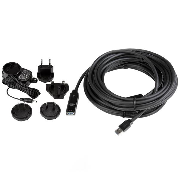 StarTech.com Câble d'extension USB 3.0 actif 10 m - M/F - Neuf