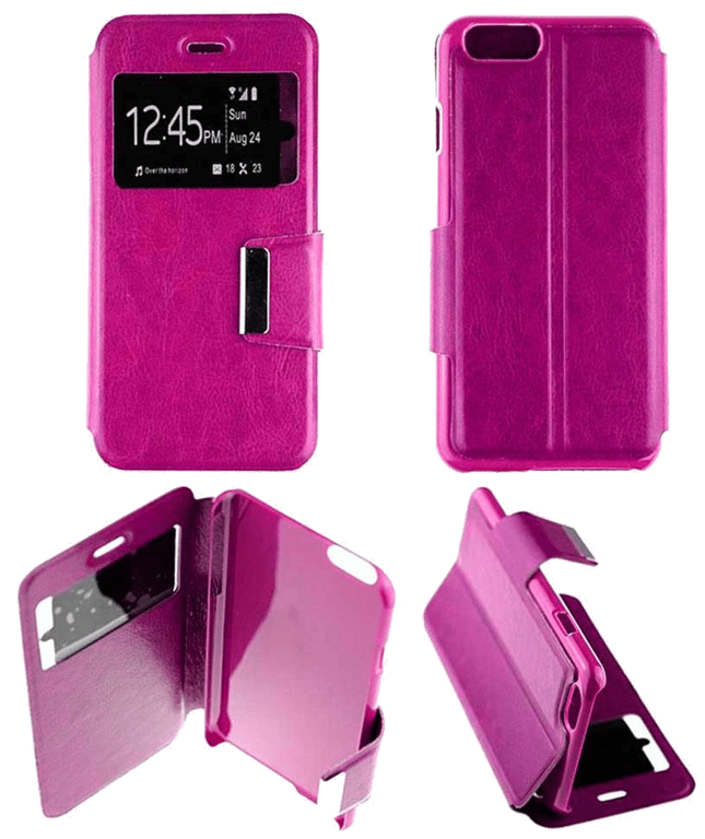 Etui Folio compatible Rose Apple iPhone 7 Plus iPhone 8 Plus