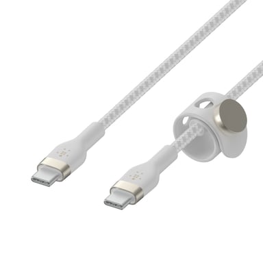 Câble Boost Charge Pro Flex USB 2 m USB 2.0 USB C - Blanc