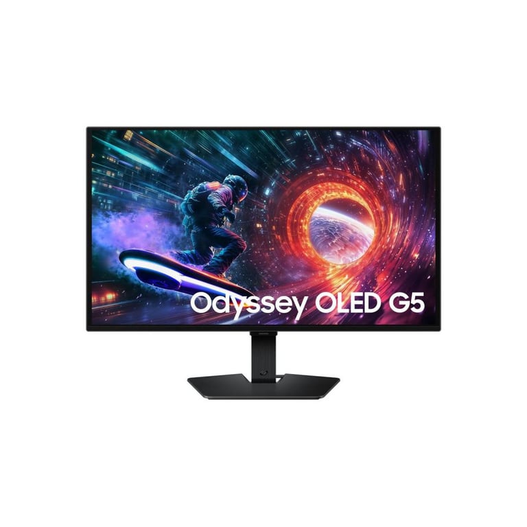 Écran gaming Samsung Odyssey OLED G5 27 G50SF QD OLED 180 Hz QHD HDR10 Adaptive Sync Glare Free Neuf