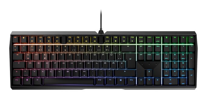 CHERRY MX 3.0S RGB clavier Gaming USB QWERTZ Allemand Noir - Neuf