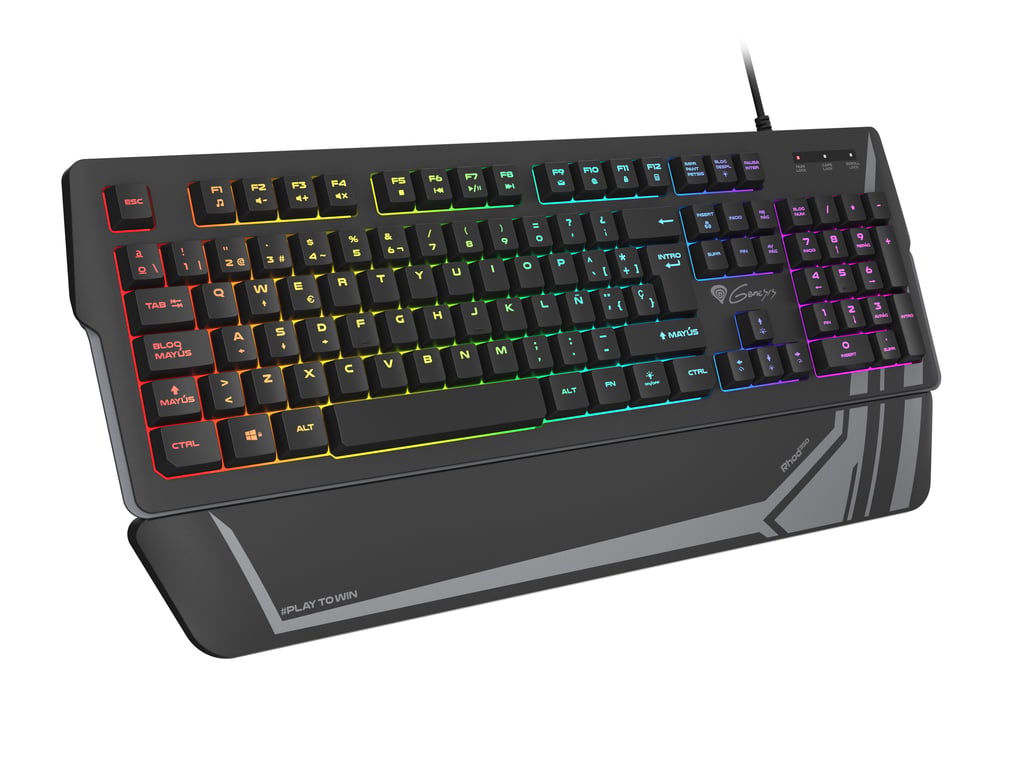 GENESIS Rhod 350 RGB clavier Gaming USB QWERTY Espagnole Neuf