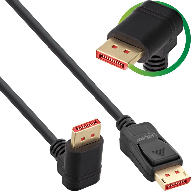 Câble DisplayPort 1.4 INLINE 171 1 Résolution 8K4K - vue 2