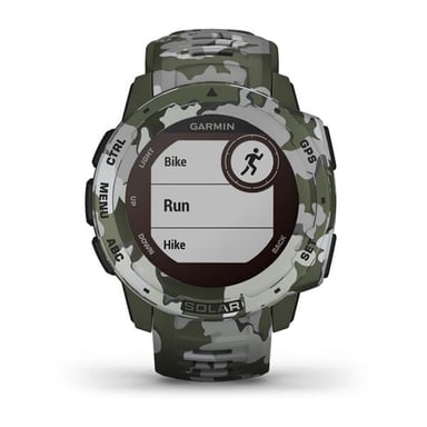 Instinct Solar Camo Edition Mip Camouflage Gps (Satellite), vert