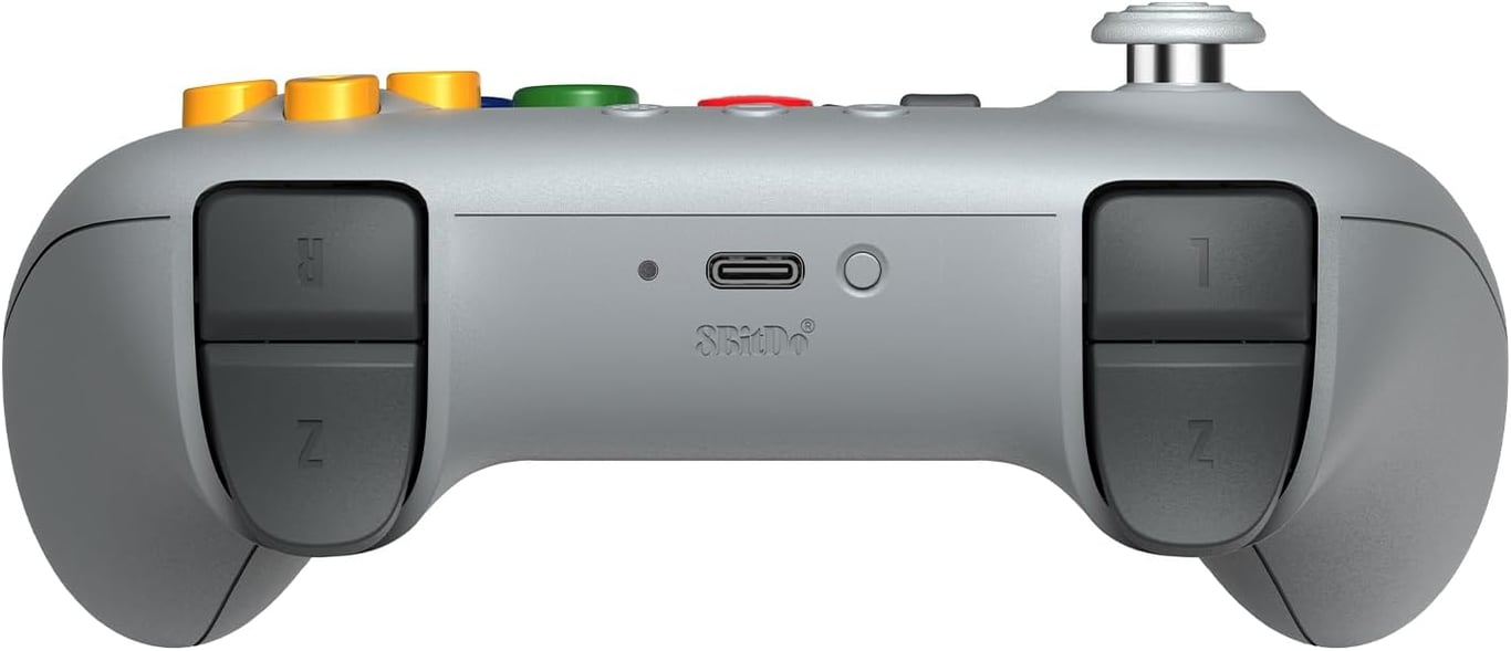 Mando inalámbrico 8BitDo 64 Bluetooth clásico vibración Switch Analogue 3D - vue 4