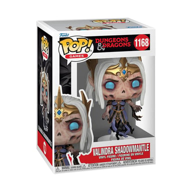 Figurine vinyle Funko POP! Games Dungeons & Dragons Valindra Shadowmantle Collection N°1168 Violet et Noir