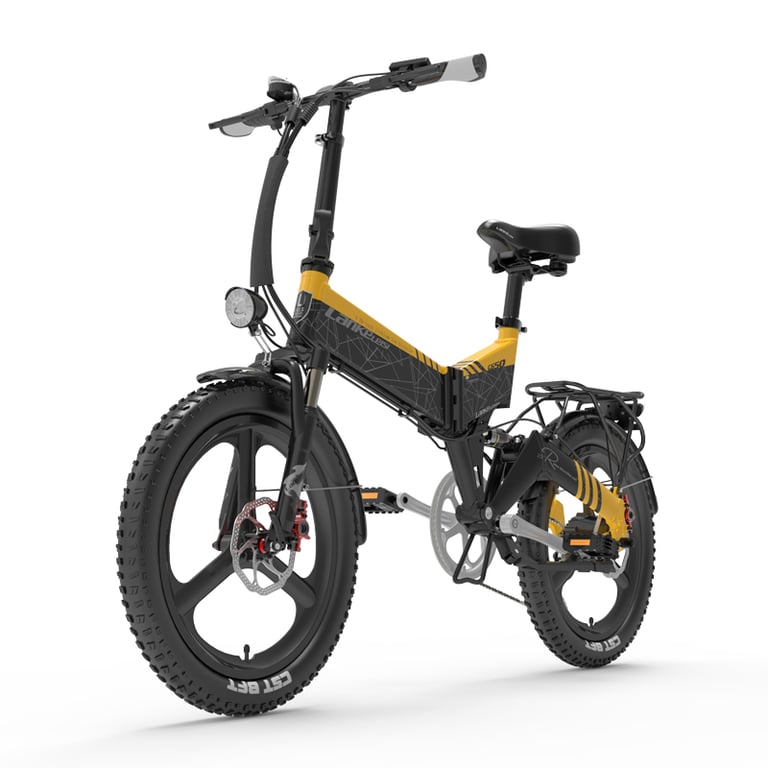 Vélo électrique pliant Lankeleisi G650 20 pouces 48 V 12 8 Ah Neuf - vue 4