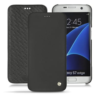 Noreve 21186TD1/F coque de protection pour téléphones portables Folio porte carte Noir Samsung Galaxy S7 Edge