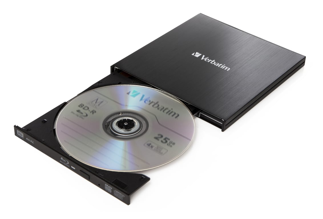 Graveur Blu Ray Externe Ultrami VERBATIM USB 3.0 Nero - vue 5
