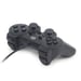 Gembird JPD-UDV-01 mando y volante Negro USB 2.0 Gamepad Analógico/Digital PC